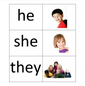 pronouns children